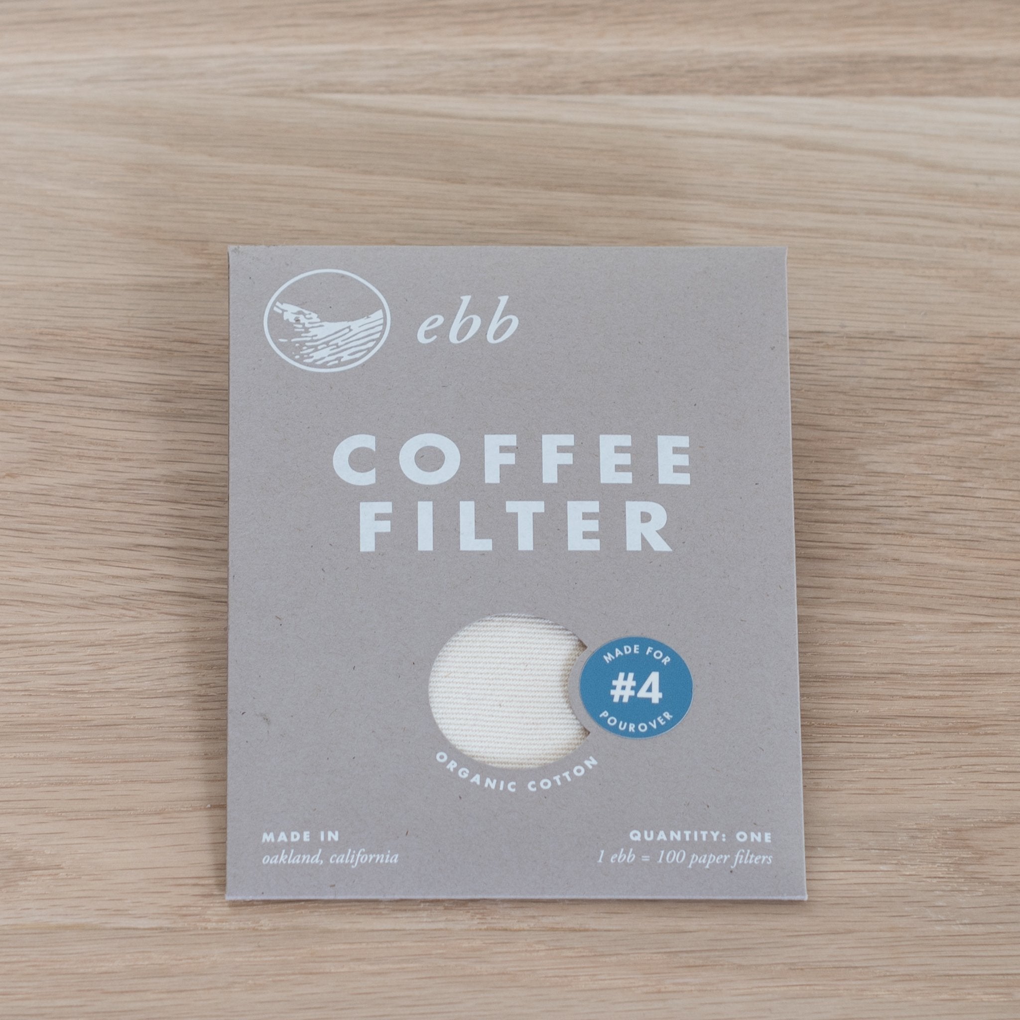 Ebb Reusable Coffee Filter