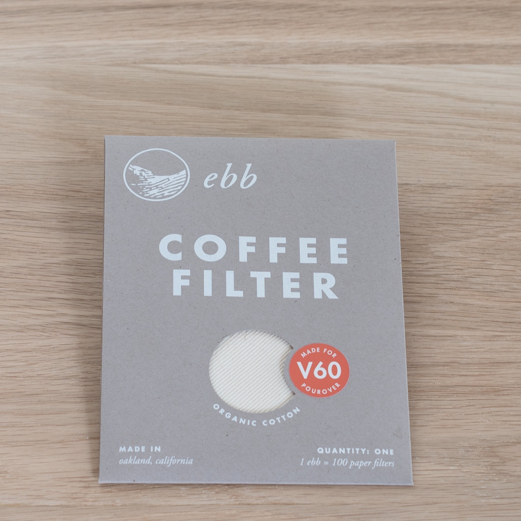Ebb Reusable Coffee Filter